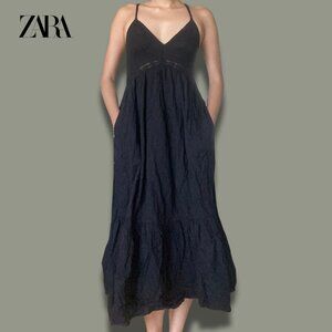 Lacy Tiered Maxi Dress
